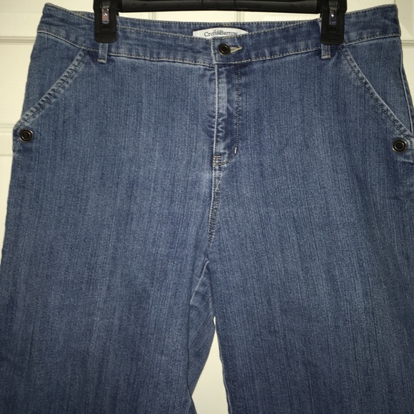 Croft & Barrow Cropped Denim - Picture 4 of 5
